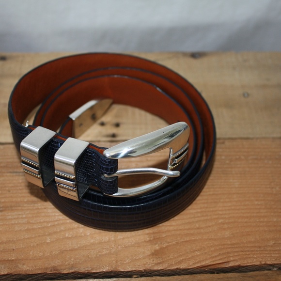 REBEL BLACK LEATHER BELT – THE CAST Black Leather Belt